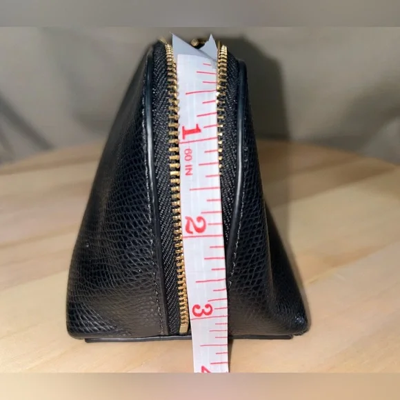 Coach Black Leather Toiletry Bag - Picture 8 of 8